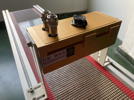 AC220V 365nm نظام تقوية الأشعة فوق البنفسجية LED صديقة للبيئة مع ناقلات مختبرات بسيطة ناقلات الأشعة فوق البنفسجية