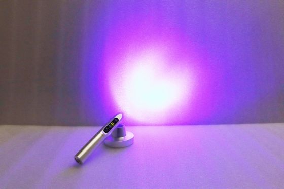 395nm UV Blacklight قلم مشعل بطارية قابلة لإعادة الشحن 5W ضوء فوق البنفسجي فلاش التفتيش
