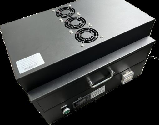 آلة معالجة ضوء LED فوق البنفسجي عالي الكفاءة 405 نانومتر، مصدر ضوء معالجة منطقة LED فوق البنفسجي، تبريد بالهواء لتجفيف حبر الطابعة فوق البنفسجي