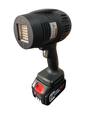 مصباح LED UV محمول باليد 395 نانومتر مصمم للمعالجة الدقيقة للراتنج وإصلاح الزيت في مختلف الصناعات