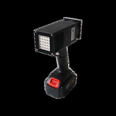مصباح تفتيش ضوء أسود يدوي قابل لإعادة الشحن 60W UV LED NDT مع طول موجة 395nm