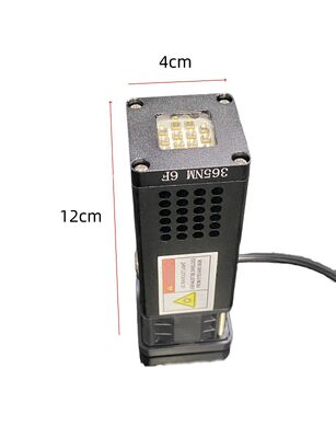 نظام عالية الكثافة 365nm UV LED للتشديد مع منطقة التشديد 40x40mm وتصميم محمول
