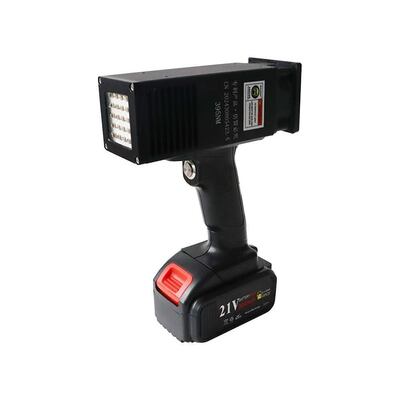 Rechargeable Handheld UV LED Leak Detection Lamp 365nm 395nm Dual Battery for Automotive HVAC