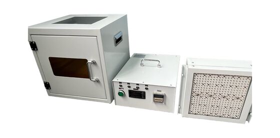 مصباح اختبار التجفيف فوق البنود المتعددة يقدم تجفيفًا سريعًا لمواد الطلاء والغراء