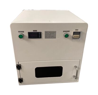 غرفة تصفية UV LED الصناعية مع 2W / CM2 كثافة الأشعة فوق البنفسجية ، تبريد الهواء ، وطول موجة 365/385/395/405nm للحجاب الصوتي الميكرو