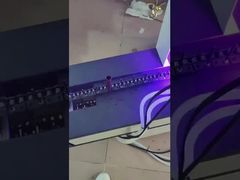 آلة نقل الأشعة فوق البنفسجية بدون تفريغ المركبات العضوية المتطايرة 395 نانومتر 365 نانومتر عرض تبريد المياه